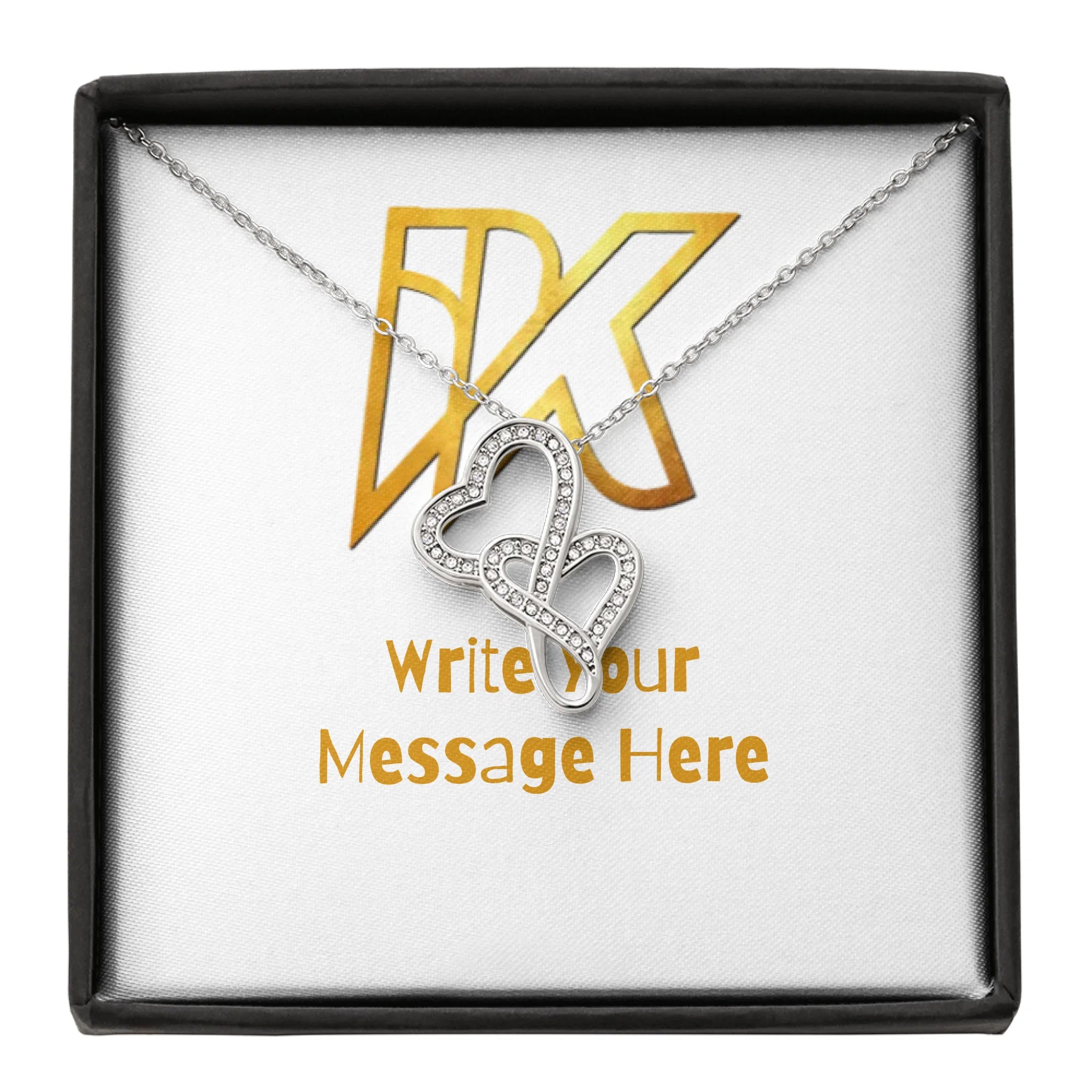 Double Hearts Necklace 1 AMZ